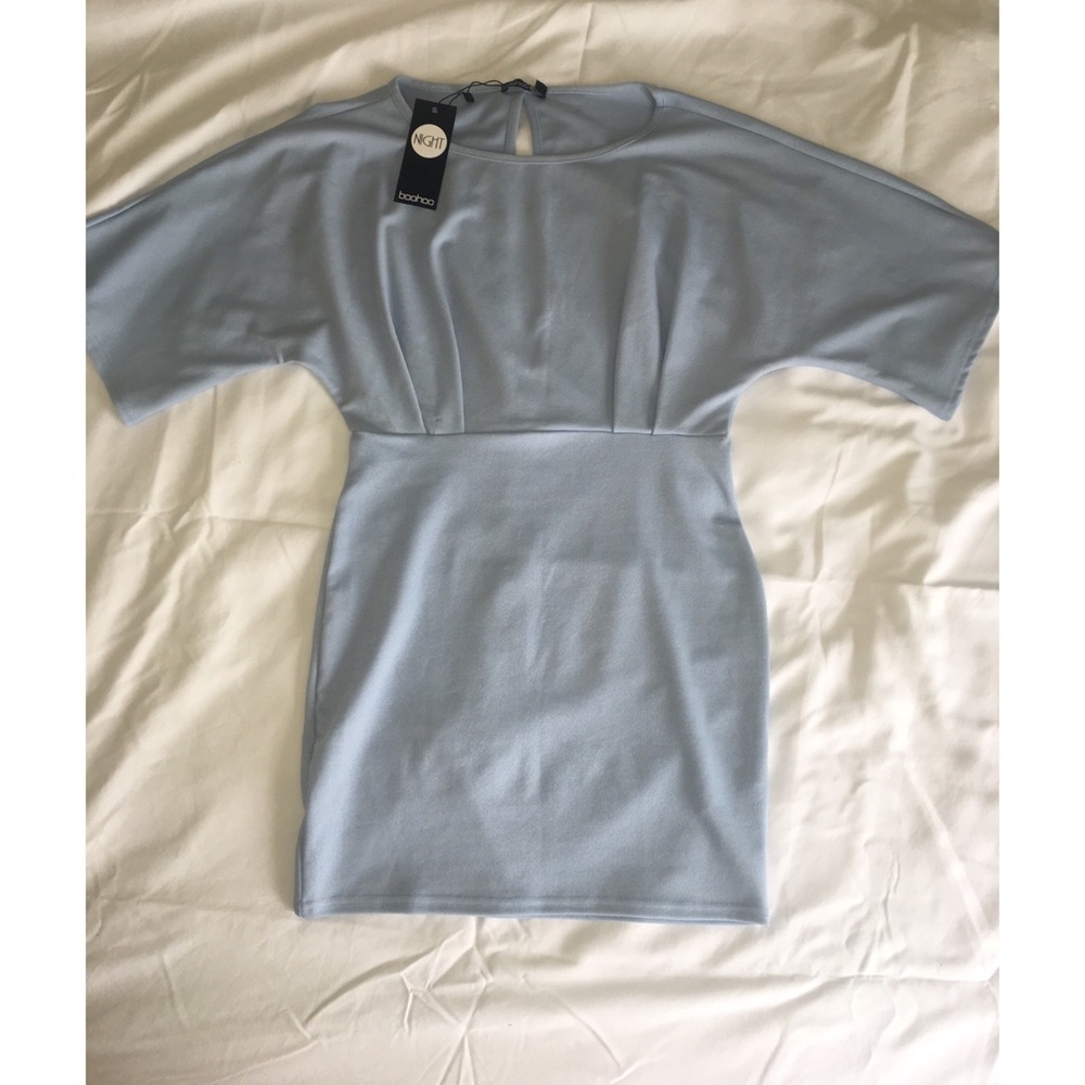 Boohoo Light Blue Dress